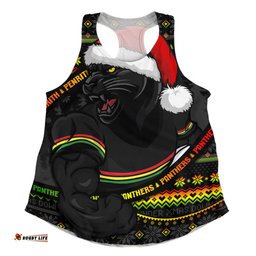 Amazing Aussie Penrith Panthers Ugly Knit Style For Christmas Game Fans Women Tank Top