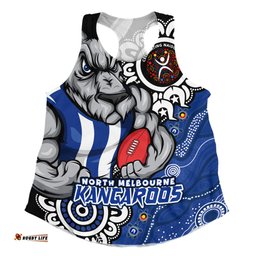 Amazing Aussie North Melbourne Power Through Generations NAIDOC Edition Women Tank Top