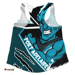 Amazing Aussie Port Adelaide Battlefield Glory Gear Women Tank Top