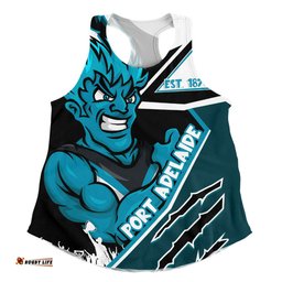 Amazing Aussie Port Adelaide Battlefield Glory Gear Women Tank Top