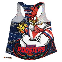Amazing Aussie Sydney Roosters Spirit Of NAIDOC Series Women Tank Top
