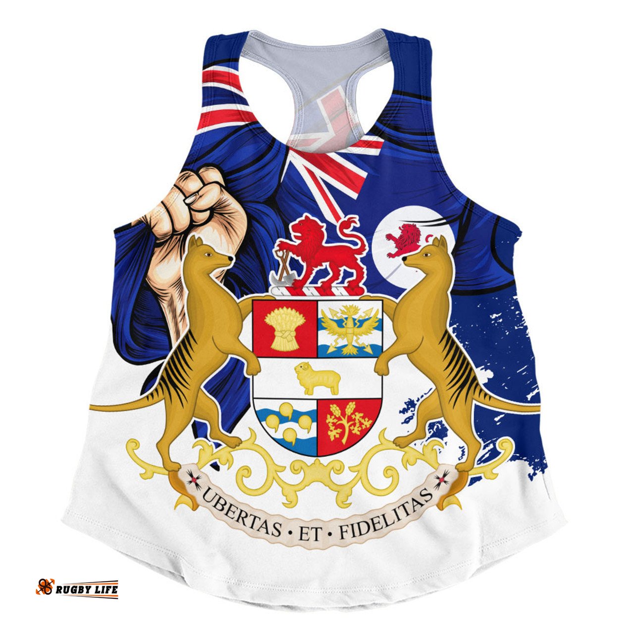Amazing Aussie Tasmania Power Pride And Heritage Crest Women Tank Top