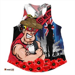 Amazing Aussie St Kilda Anzac Day Honor United In Spirit Women Tank Top
