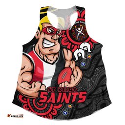 Amazing Aussie St Kilda Power Through Generations NAIDOC Edition Women Tank Top