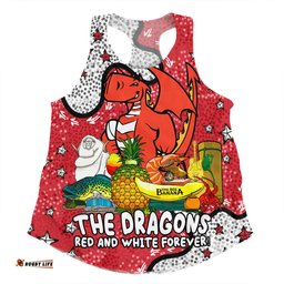 Amazing Aussie St. George Illawarra Dragons Custom Australian Big Things Women Tank Top