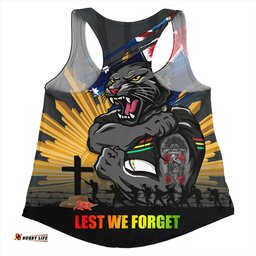 Amazing Aussie Penrith Panthers Fearless ANZAC Defender Women Tank Top
