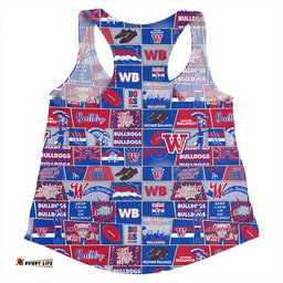Amazing Aussie Western Bulldogs Legacy Of The Pride Comic Style Women Tank Top