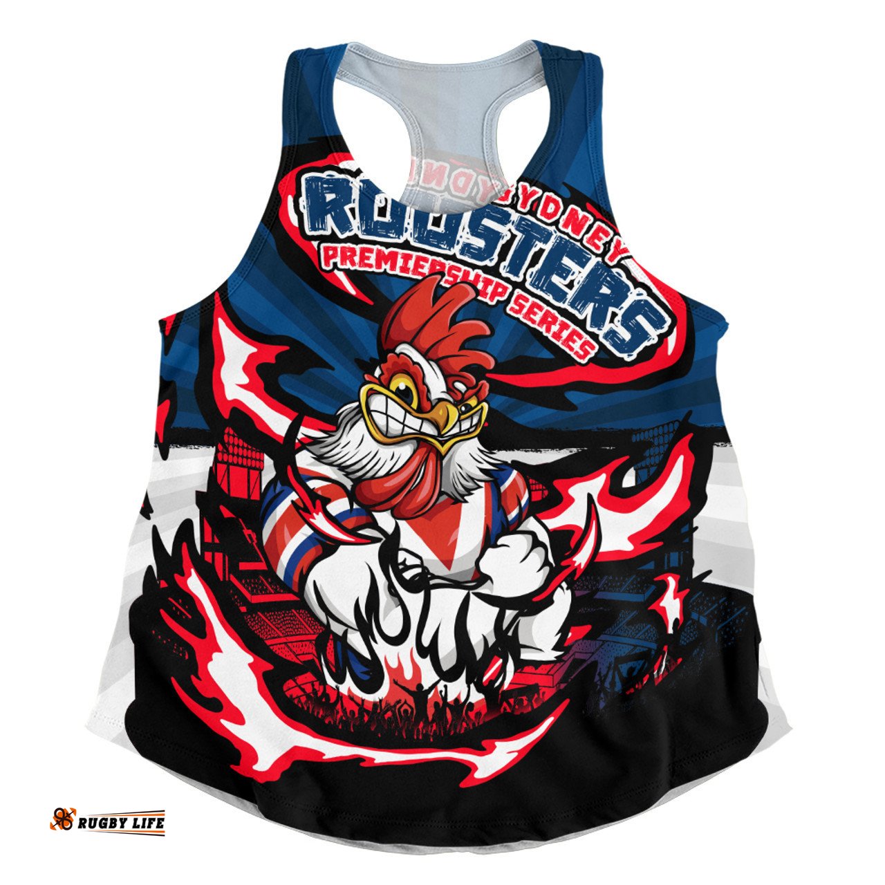 Amazing Aussie Sydney Roosters Premiership Series Sports Gear Women Tank Top