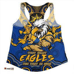 Amazing Aussie West Coast Eagles Ripped Legacy of the Game Women Tank Top