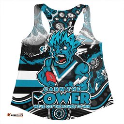 Amazing Aussie Port Adelaide Blazing Spirit Of Victory Women Tank Top