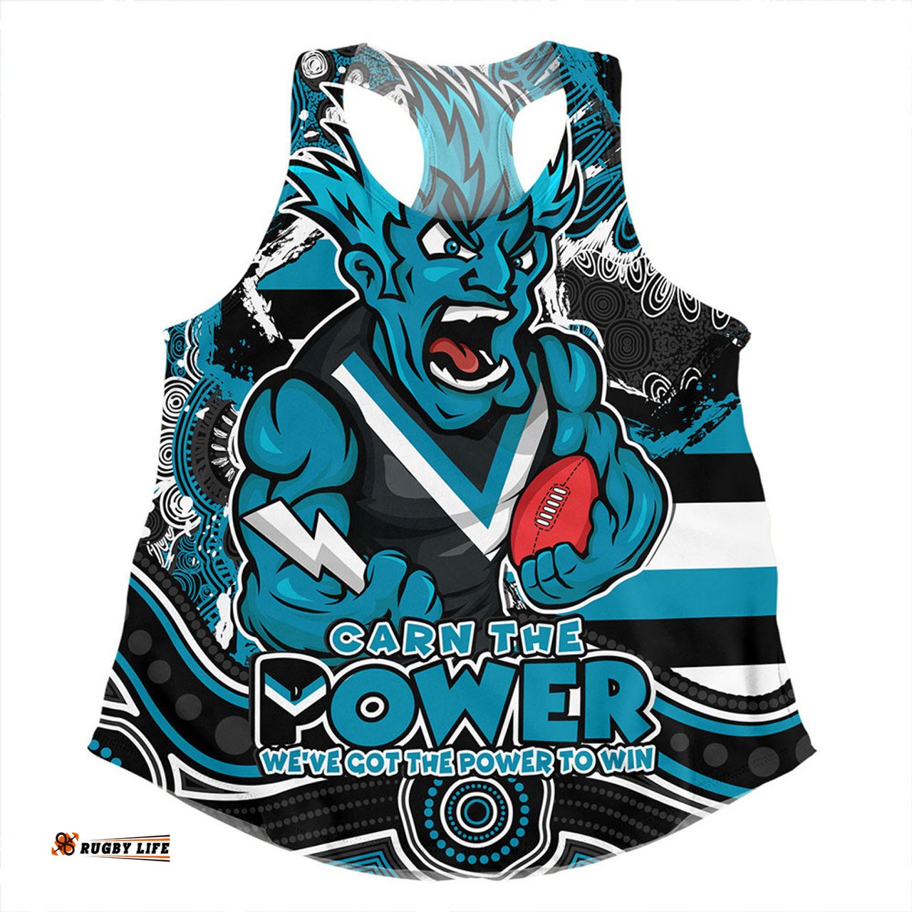 Amazing Aussie Port Adelaide Blazing Spirit Of Victory Women Tank Top
