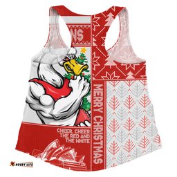 Amazing Aussie Sydney Swans Merry Christmas Knit Style Festive Spirit Women Tank Top