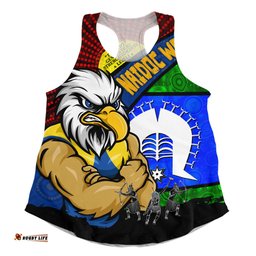 Amazing Aussie West Coast Eagles NAIDOC Week Pride Edition Women Tank Top