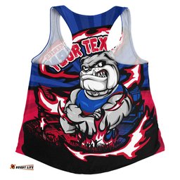 Amazing Aussie Western Bulldogs Premiership Series Flame Edition Women Tank Top