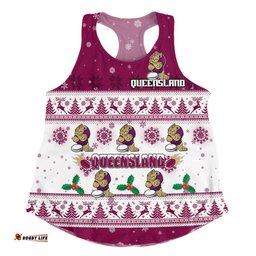 Amazing Aussie Queensland Cane Toads Christmas Custom Special Ugly Christmas Women Tank Top