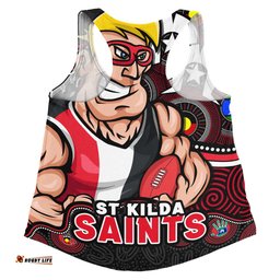 Amazing Aussie St Kilda NAIDOC Spirit Of Country Women Tank Top