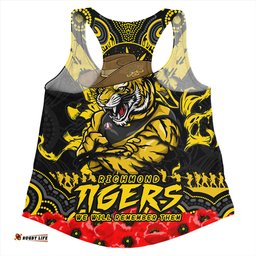 Amazing Aussie Richmond Ripped Legacy Of The Game The ANZAC Spirit Lives On Women Tank Top