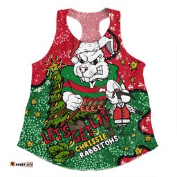 Amazing Aussie South Sydney Rabbitohs Custom Let's Get Lit Chrisse Pressie Women Tank Top
