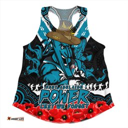 Amazing Aussie Port Adelaide Ripped Legacy Of The Game The ANZAC Spirit Lives On Women Tank Top