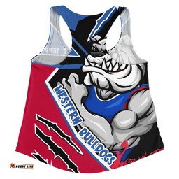Amazing Aussie Western Bulldogs Battlefield Glory Gear Women Tank Top