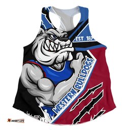 Amazing Aussie Western Bulldogs Battlefield Glory Gear Women Tank Top
