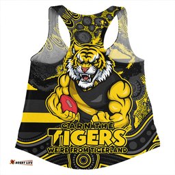 Amazing Aussie Richmond Blazing Spirit Of Victory Women Tank Top
