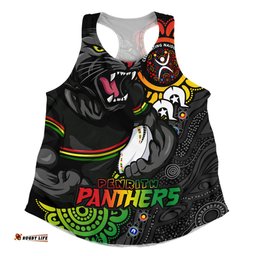 Amazing Aussie Penrith Panthers Power Through Generations NAIDOC Edition Women Tank Top