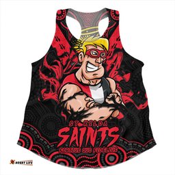 Amazing Aussie St Kilda Ripped Legacy Of The Game Women Tank Top