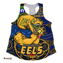 Amazing Aussie Parramatta Eels Spirit Of NAIDOC Series Women Tank Top