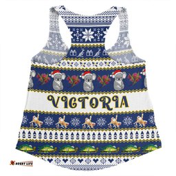 Amazing Aussie Victoria Big Things Christmas Custom Giant Koala And Murray Cod Women Tank Top