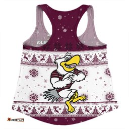 Amazing Aussie Manly Warringah Sea Eagles Christmas Custom Special Ugly Christmas Women Tank Top