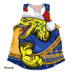 Amazing Aussie Parramatta Eels Ugly Knit Style For Christmas Game Fans Women Tank Top