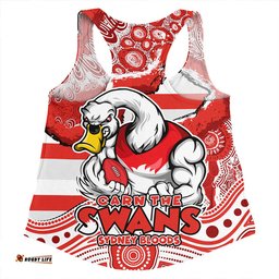 Amazing Aussie Sydney Swans Blazing Spirit Of Victory Women Tank Top