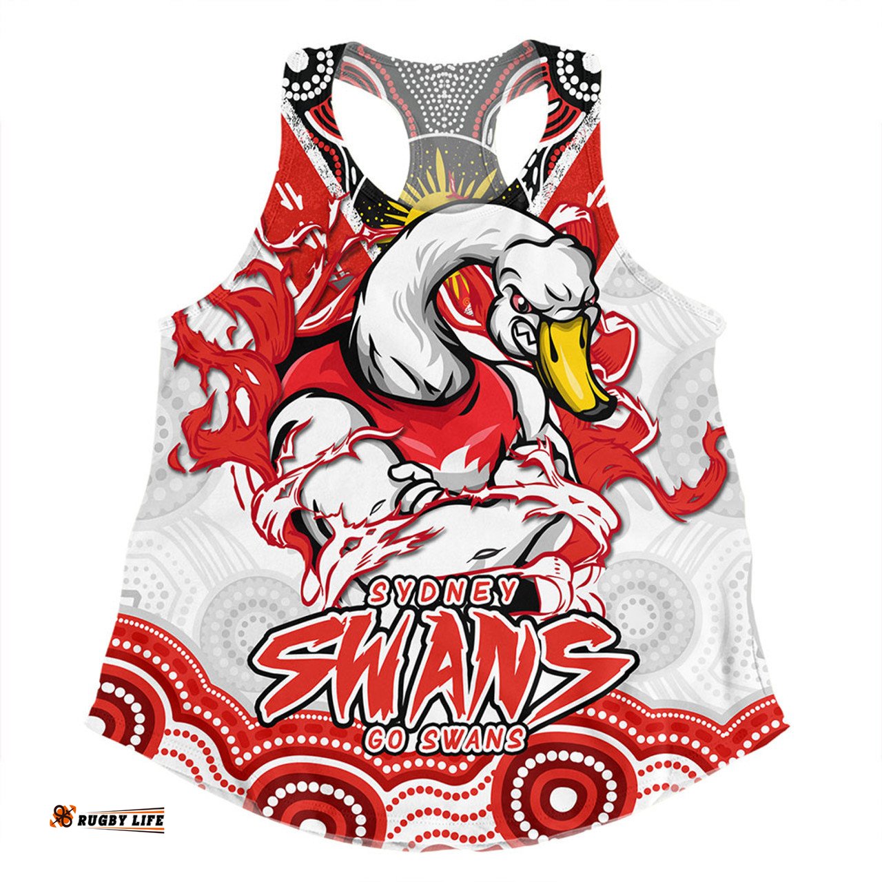 Amazing Aussie Sydney Swans Ripped Legacy of the Game Women Tank Top