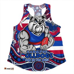 Amazing Aussie Western Bulldogs Blazing Spirit Of Victory Women Tank Top