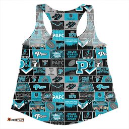 Amazing Aussie Port Adelaide Legacy Of The Pride Comic Style Women Tank Top