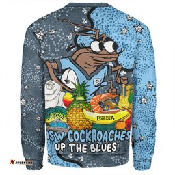 New South Wales Cockroaches Custom Sweatshirt - Australian Big Things Sweatshirt