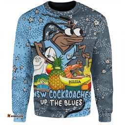 New South Wales Cockroaches Custom Sweatshirt - Australian Big Things Sweatshirt