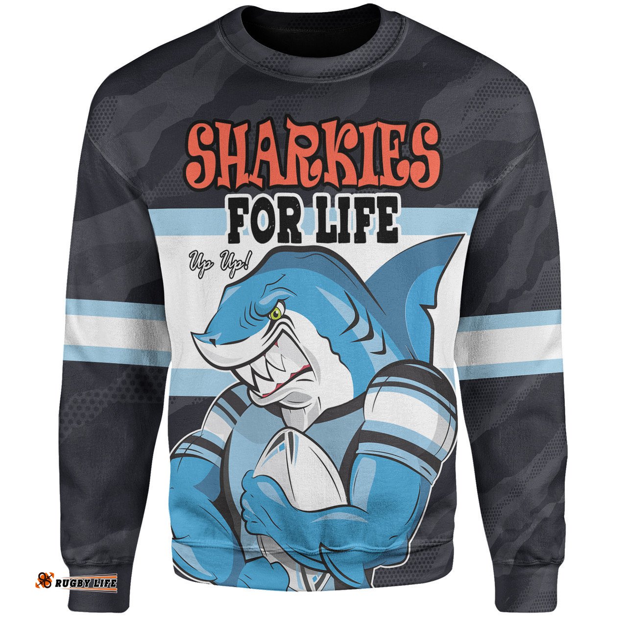 Cronulla-Sutherland Sharks Sweatshirt - Sharkies Supporter Sweatshirt