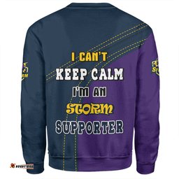 Melbourne Storm Sweatshirt Custom Team Of Us Die Hard Fan Supporters