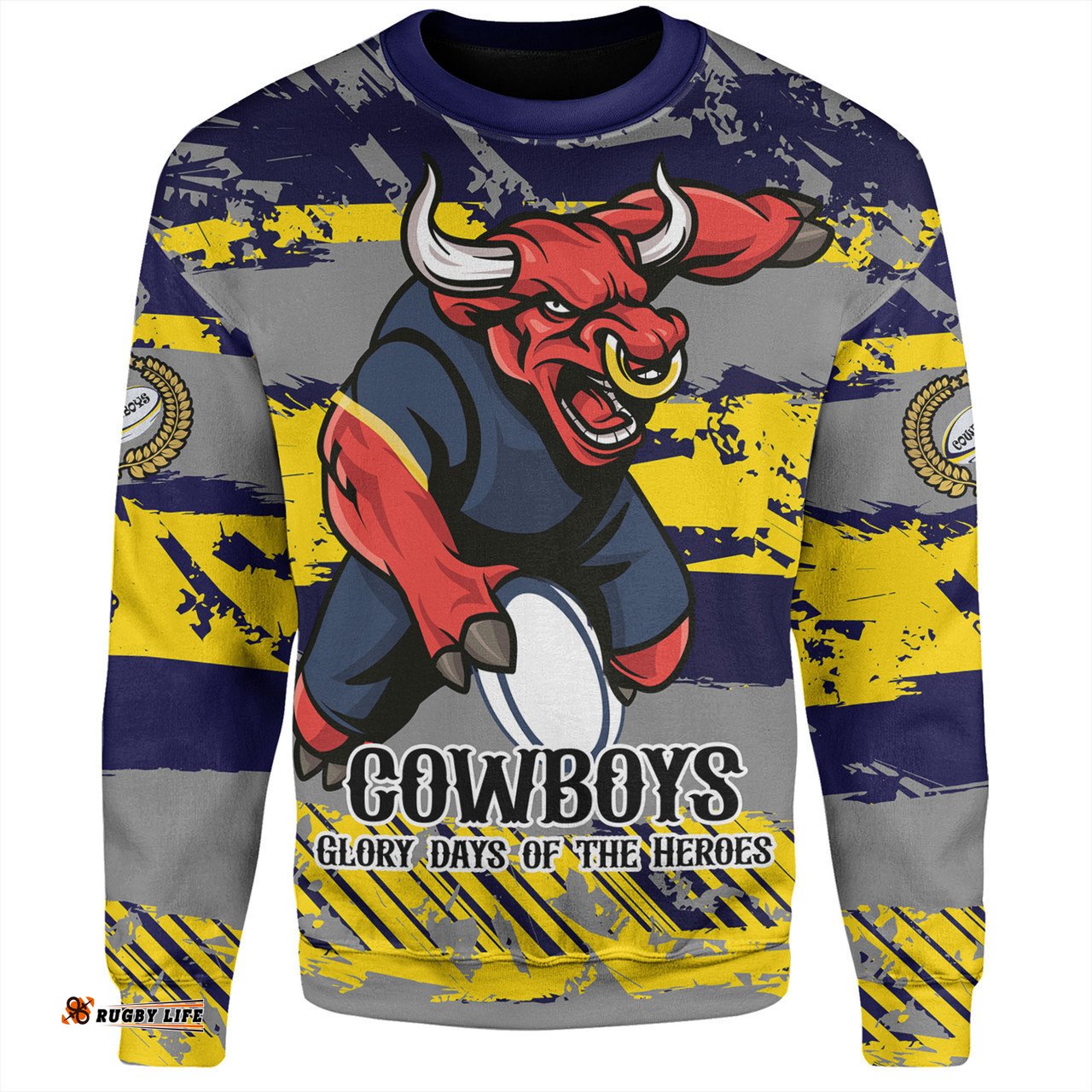 North Queensland Cowboys Sweatshirt - Theme Song Inspired
