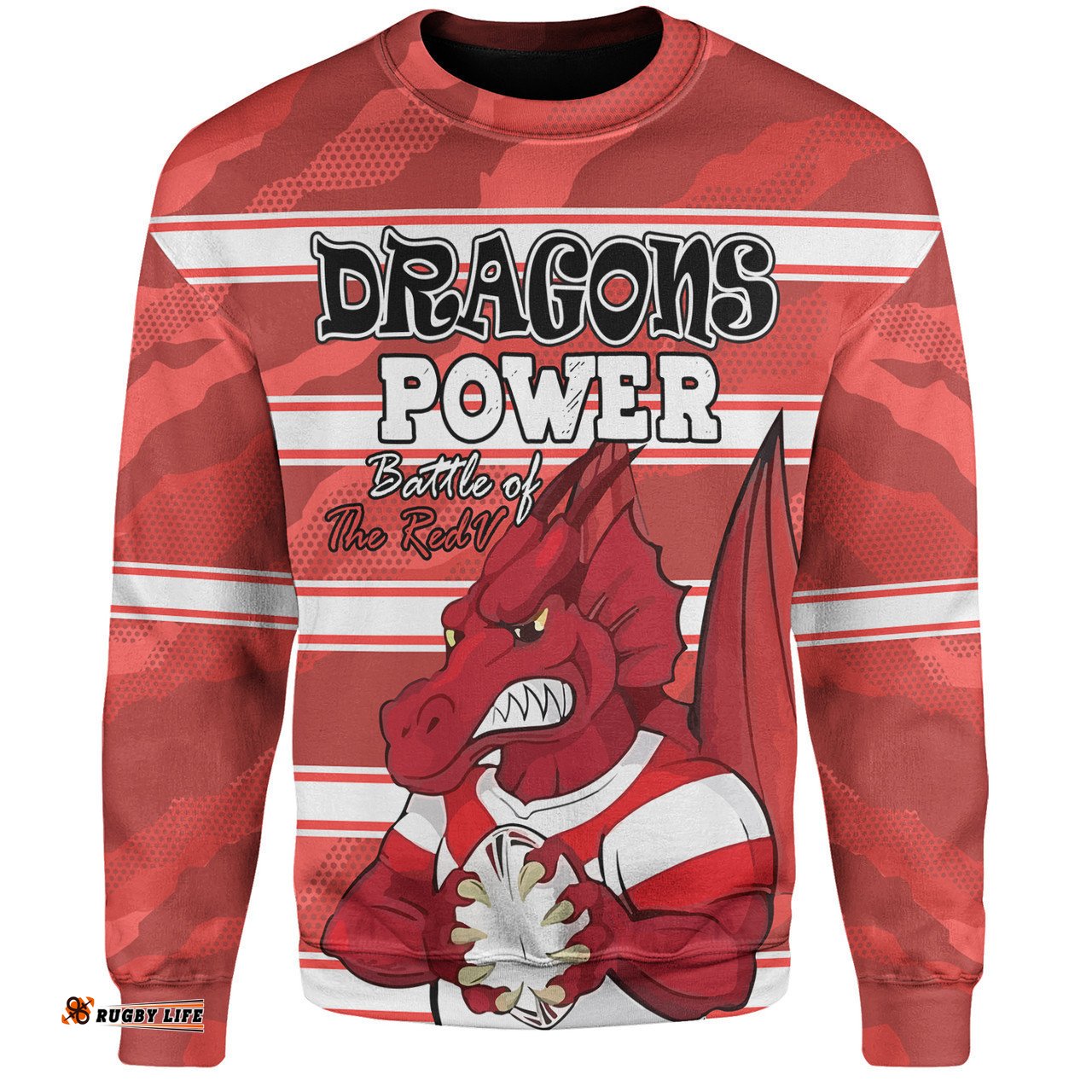 St. George Illawarra Dragons Custom Sweatshirt - I Hate Being This Awesome But St. George Illawarra Dragons Sweatshirt