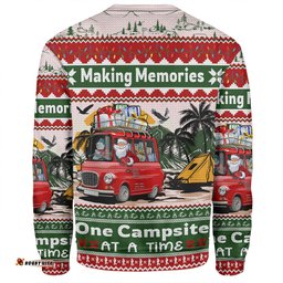 Australia Camping Christmas Sweatshirt - Making Memories One Campsite At A Time Sweatshirt
