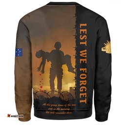 Australia Sweatshirt Anzac Day Remember Them Today, Everyday And Always