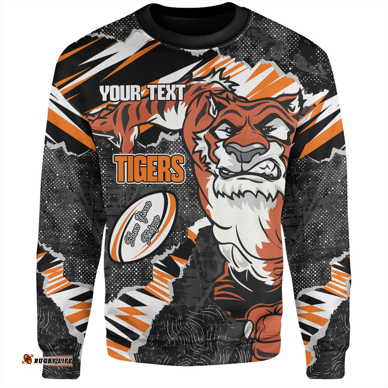 Wests Tigers Sweatshirt - Theme Song