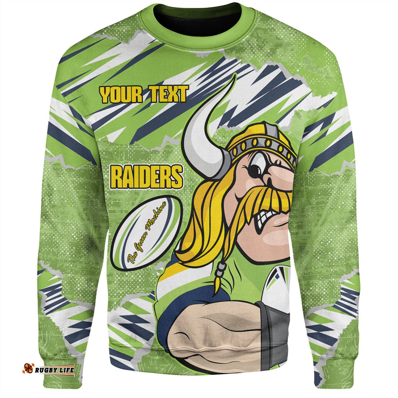 Canberra Raiders Sweatshirt - Theme Song