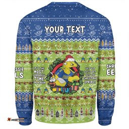 Parramatta Eels Christmas Custom Sweatshirt - Chrissie Spirit Sweatshirt