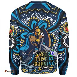 Gold Coast Titans Sweatshirt Aboriginal Inspired Naidoc Week Custom For Die Hard Fan Supporters