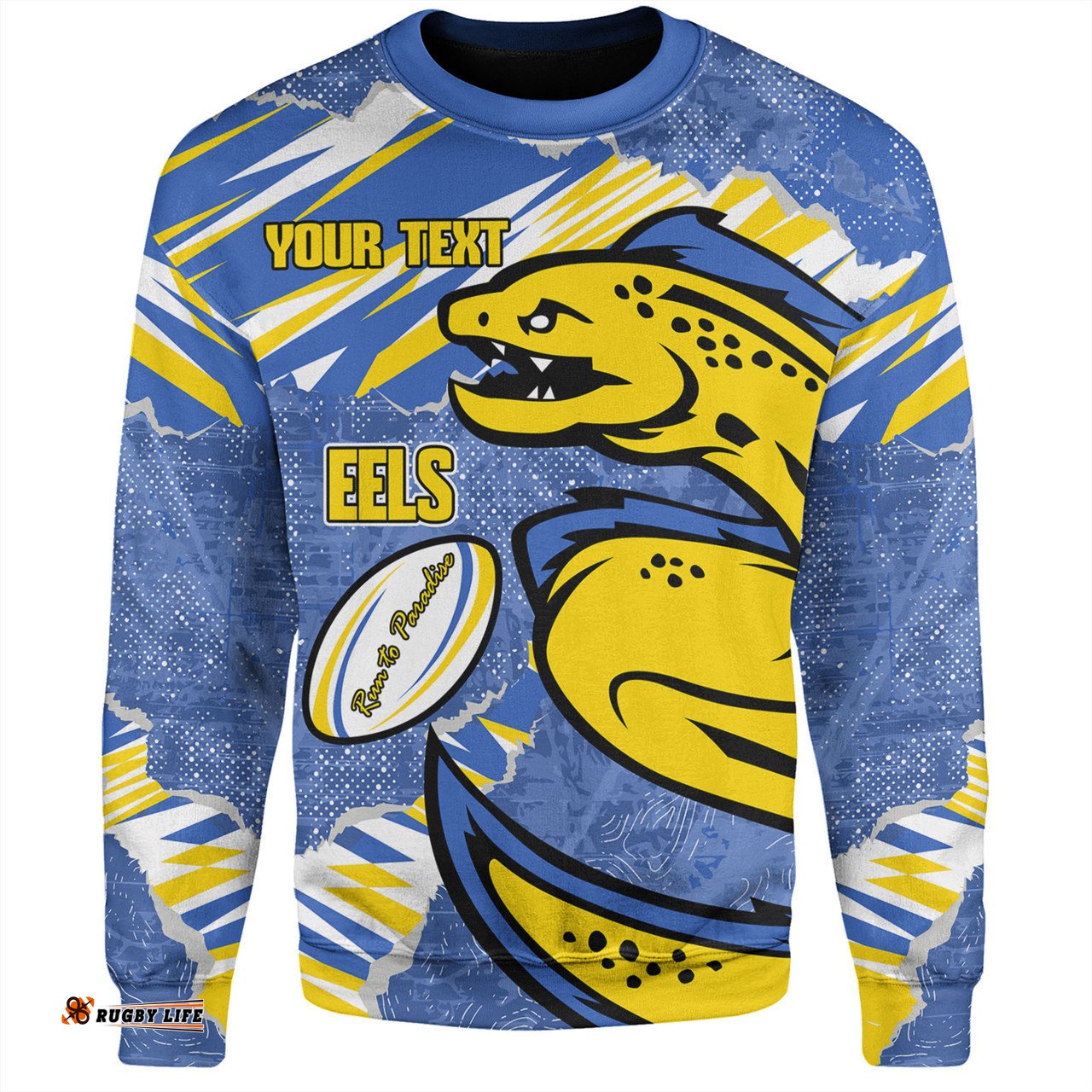 Parramatta Eels Sport Sweatshirt - Theme Song