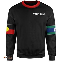 Australia Sport Darts Custom Sweatshirt - Dart Board And Australia Flag Patterns With Kangaroo Drinking Art Sweatshirt